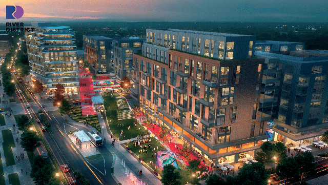 developers and leader meet with community over river district - Vimarsana News