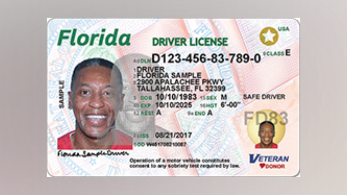 Original Issue Date Of Driver License Florida
