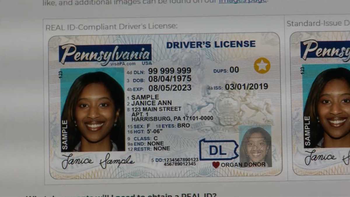 Your new driver's license is here Pennsylvania starts