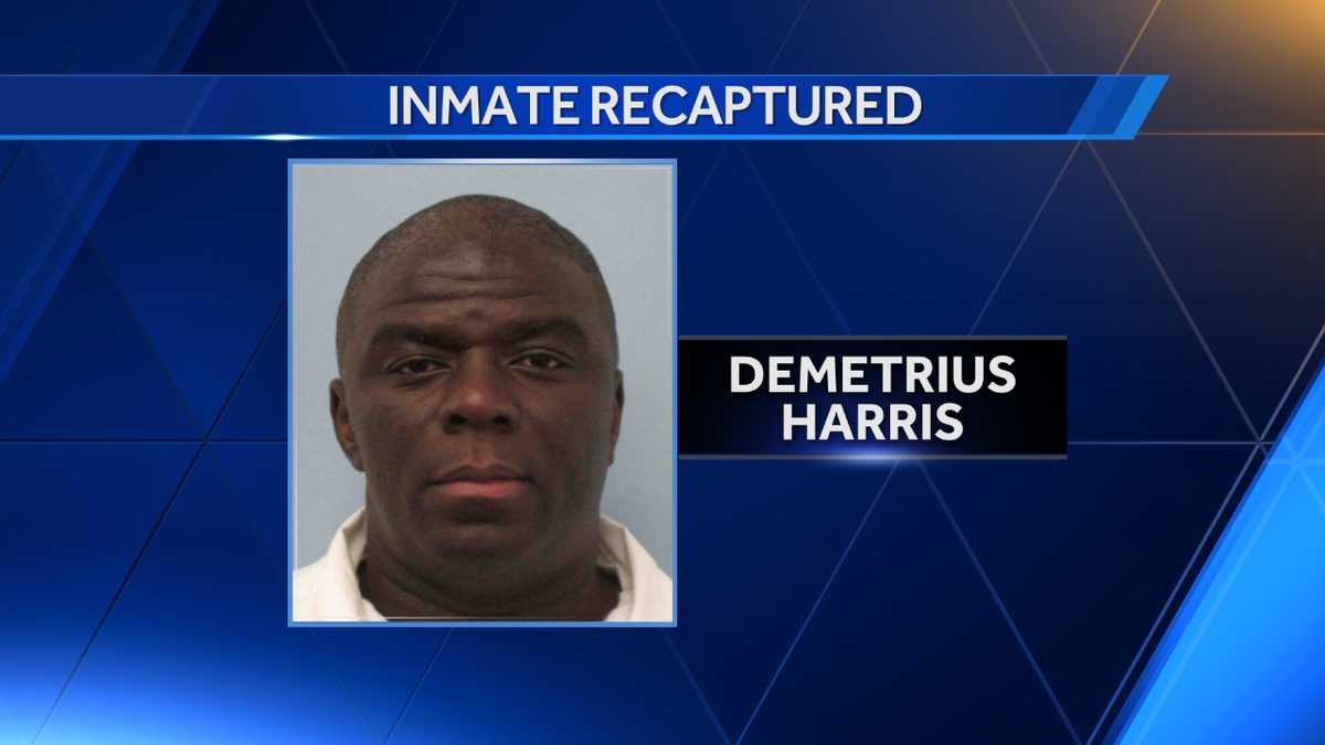 Escaped inmate captured near Birmingham