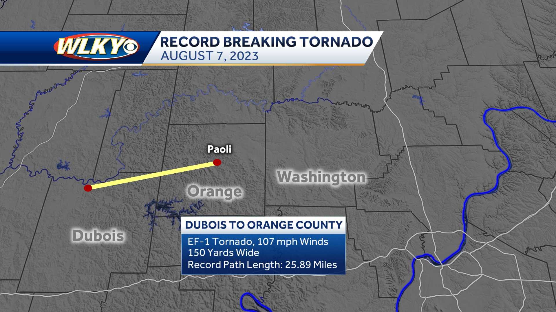 NWS confirms 6th tornado in southern Indiana - Vimarsana News
