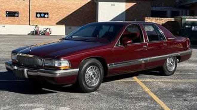 red 1993 buick roadmaster