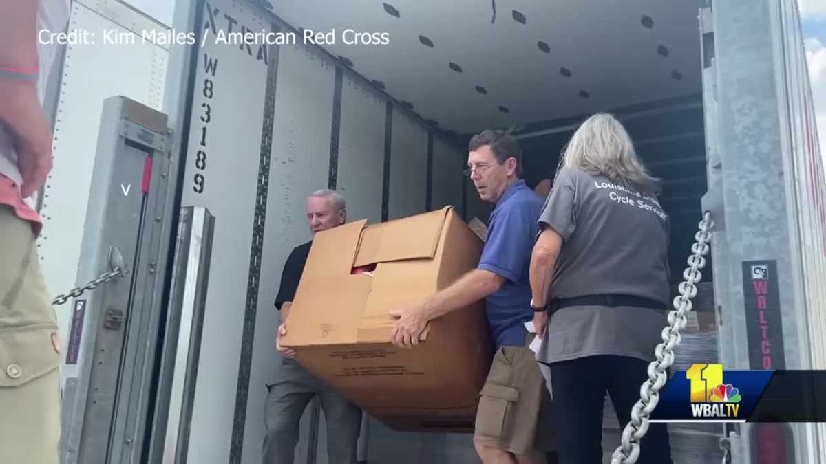 Maryland Red Cross crews en route to Florida amid Hurricane Ian