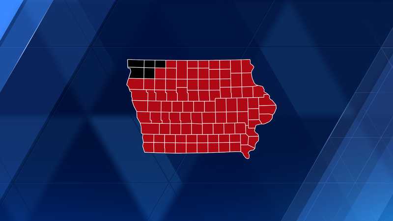 Nearly all of Iowa under Red Flag Warning