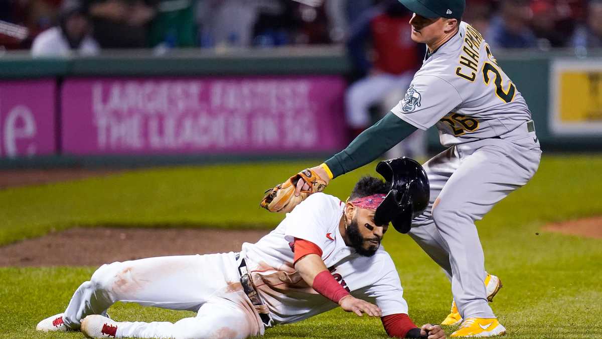 A's cool off Red Sox with 3-0 win