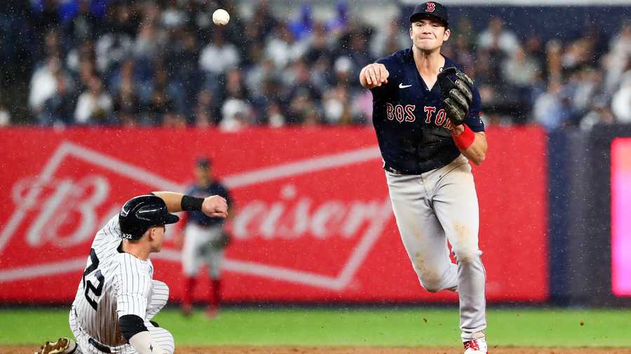 Red Sox and Mets have game suspended by rain with New York leading 4-3 in  the 4th