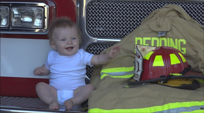 Northern California fire department welcomes 12 babies after the Carr Fire