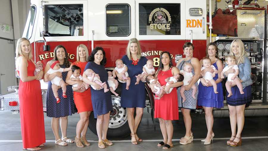 A California fire department welcomed 12 babies.