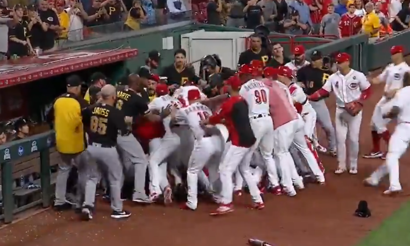 Bench-clearing Brawl Ends Heated Reds-Pirates Game