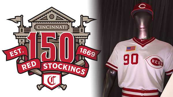 Cincinnati Reds unveil 150th anniversary uniforms, logo