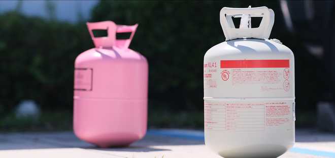 air conditioning refrigerant canisters