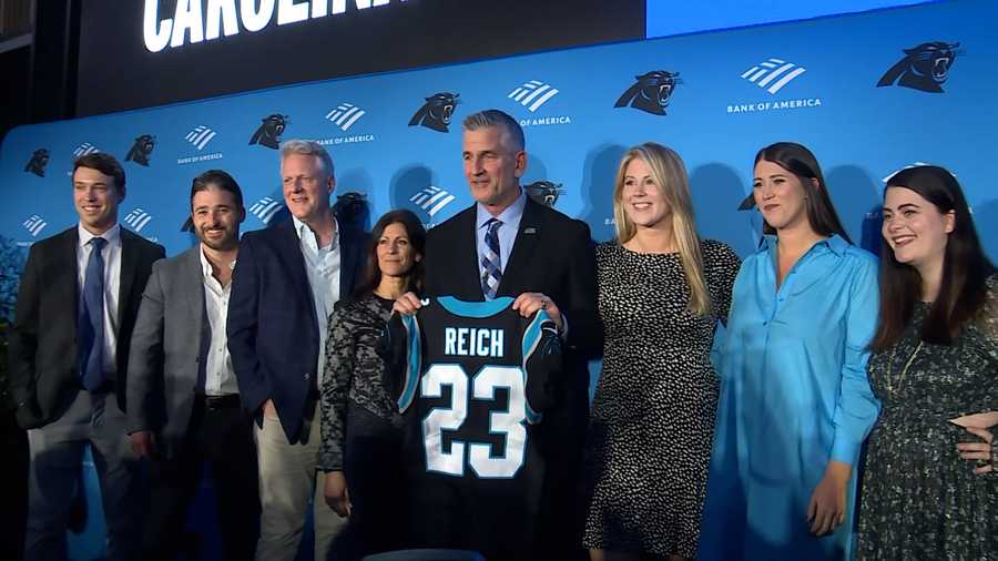 Frank Reich introduced as sixth head coach of Carolina Panthers