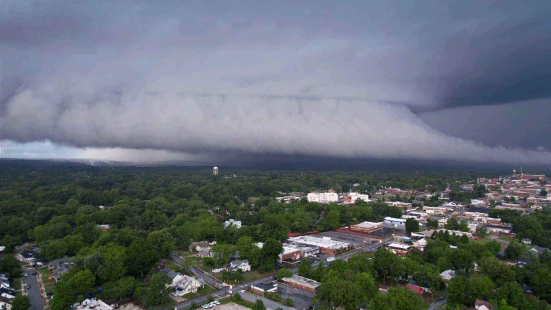 EF-1 Tornado Touches Down In Rockingham County