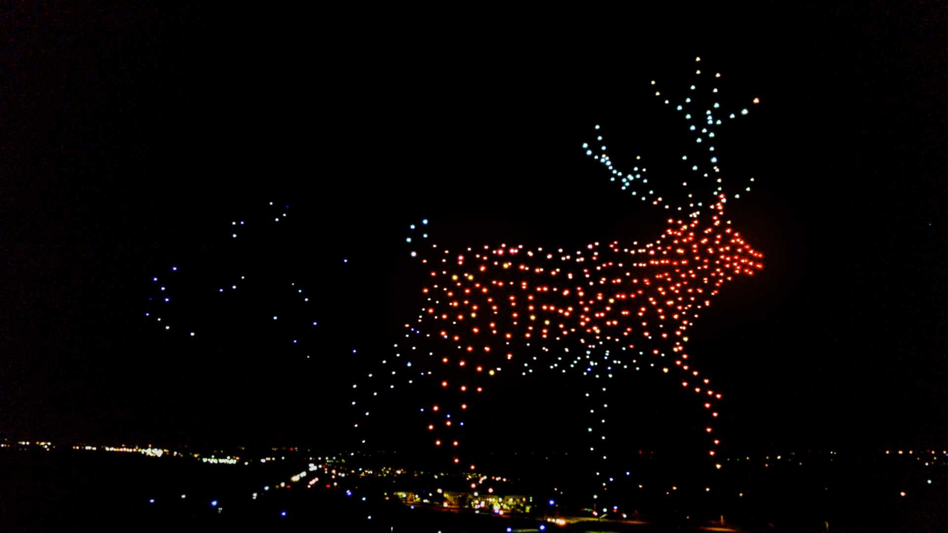 intel drone holiday light show