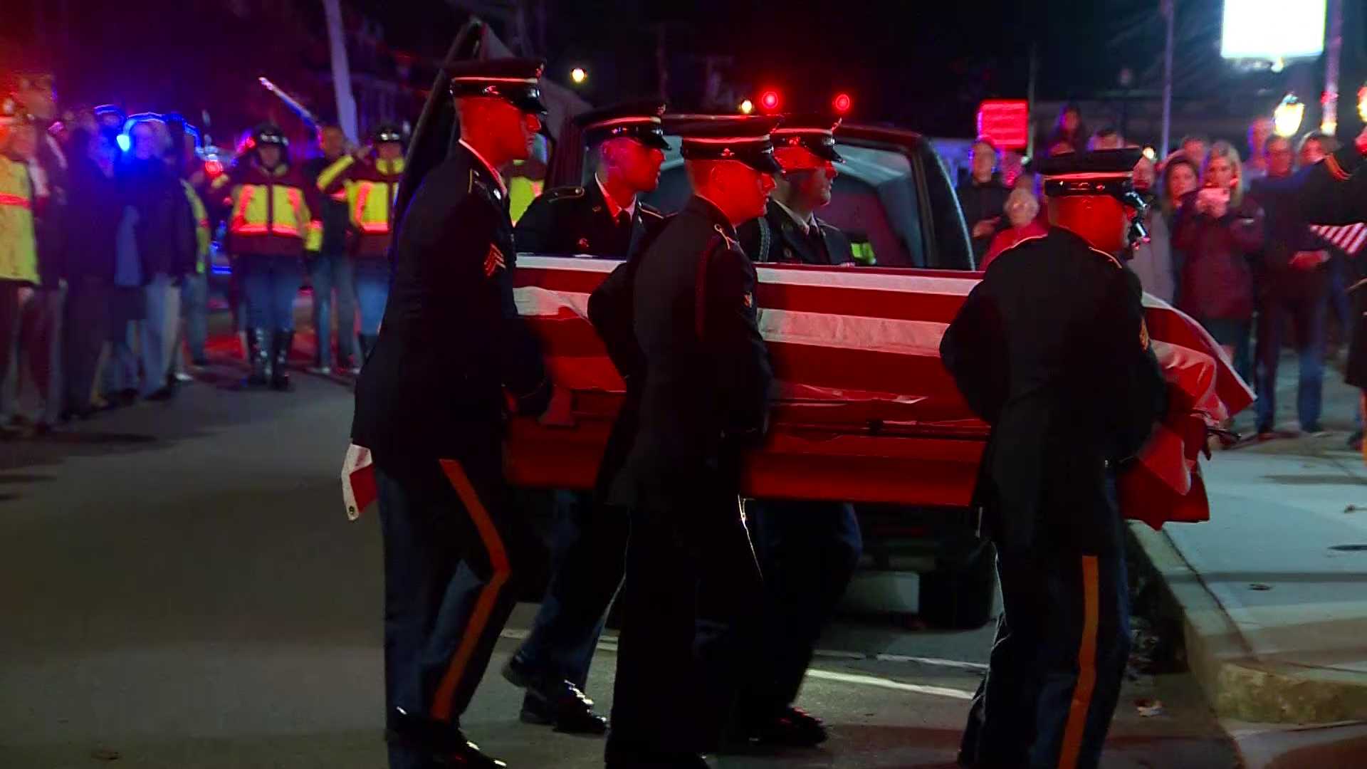 Remains Of Massachusetts World War II Army Air Forces Soldier Return Home   Remains Of Joseph E Finneran Return Home 03 1572661618 