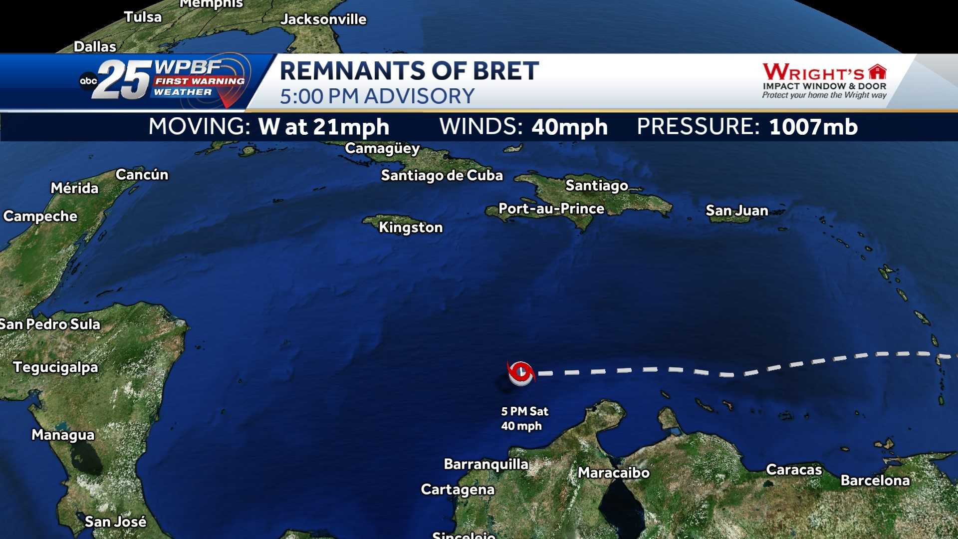 Tropical Storm Bret