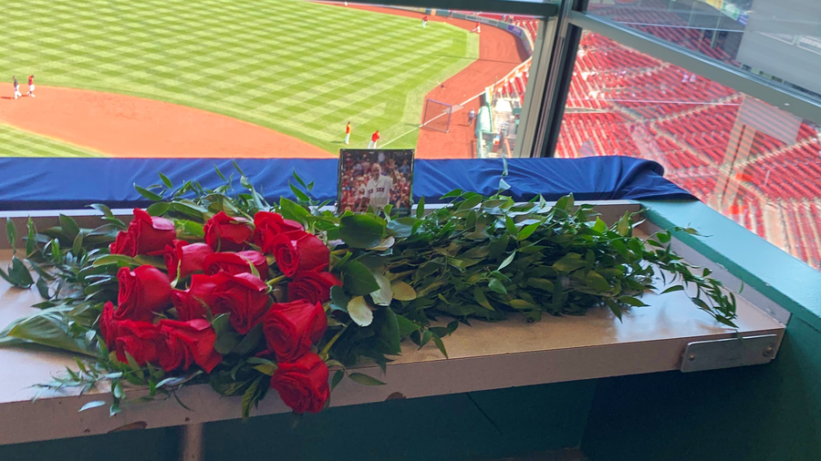 Jerry Remy honored in broadcast booth on Fenway Park's opening day