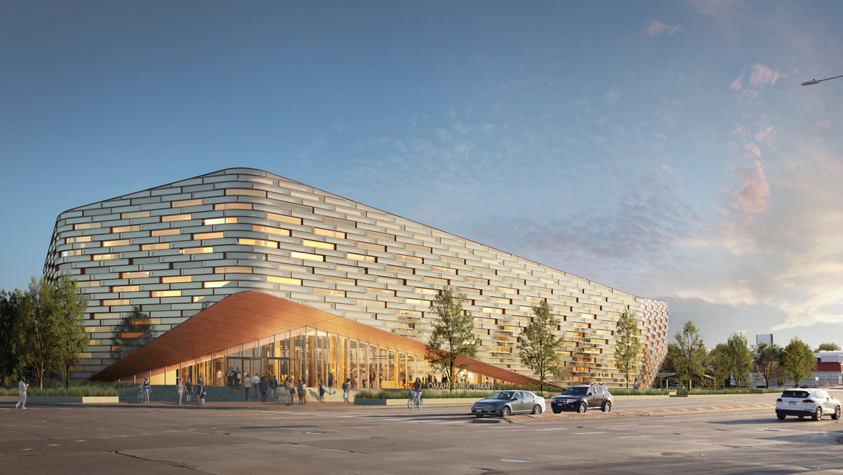 Omaha Public Library board reveals look of proposed central library