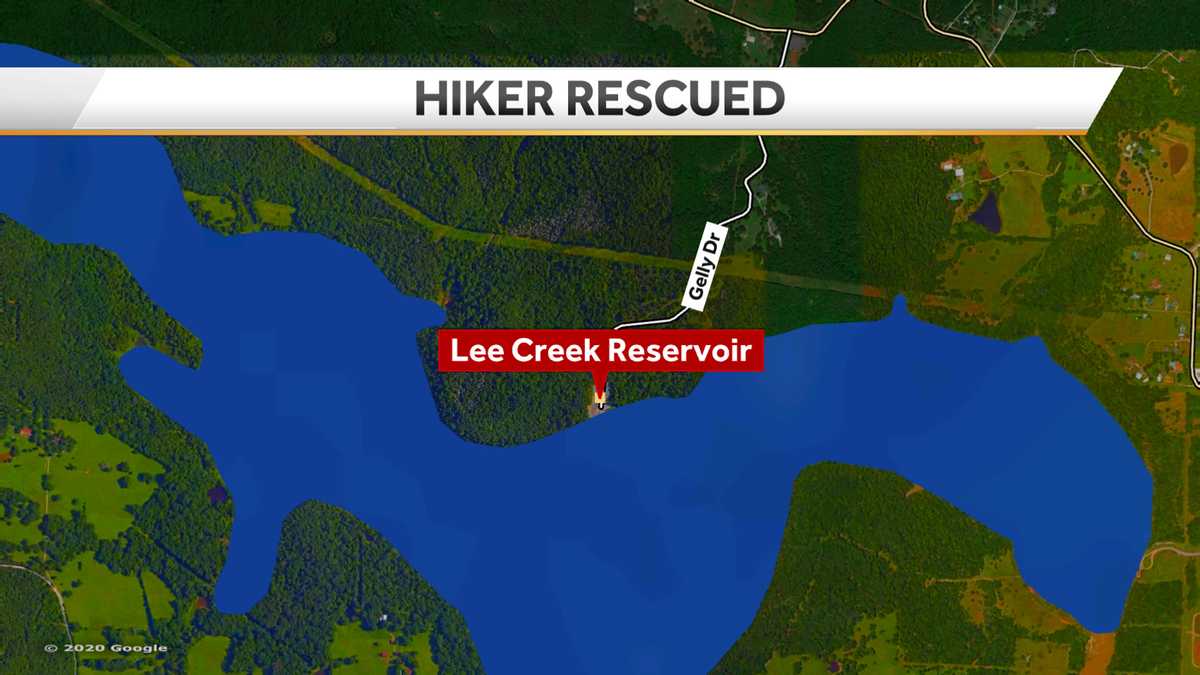 Hiker rescued from Lee Creek Reservoir