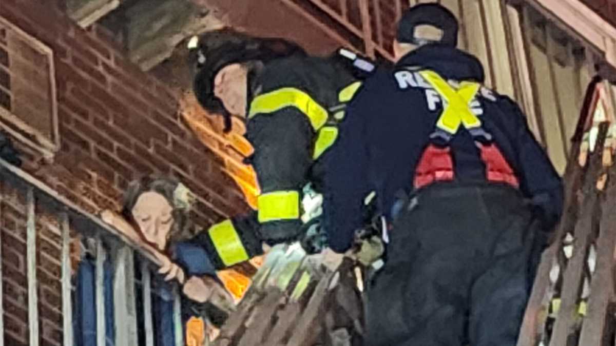 Officials say a fire at an apartment building in Revere is considered arson