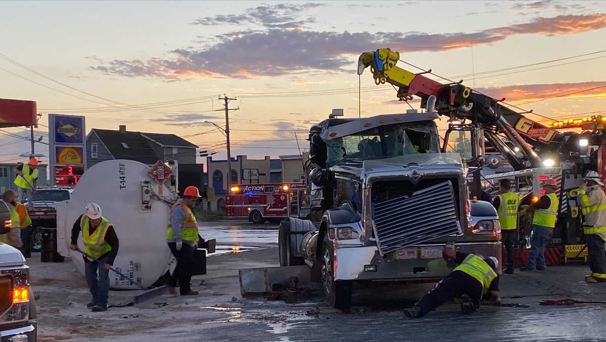 Repaving work complete after tanker rollover in Revere