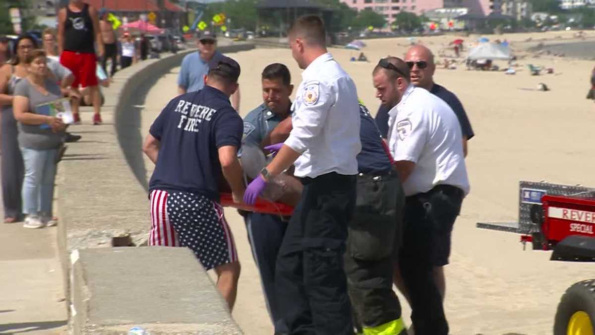 CPR performed after man pulled from water at Revere Beach