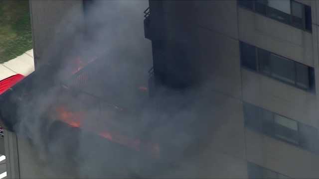 Neighbors rescued, firefighters extinguish flames at Revere high-rise - Vimarsana News