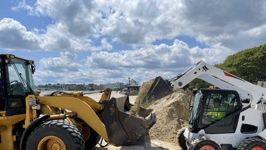 Sand Delivered As Revere Beach Prepares For Return Of International Sand Sculpting Festival