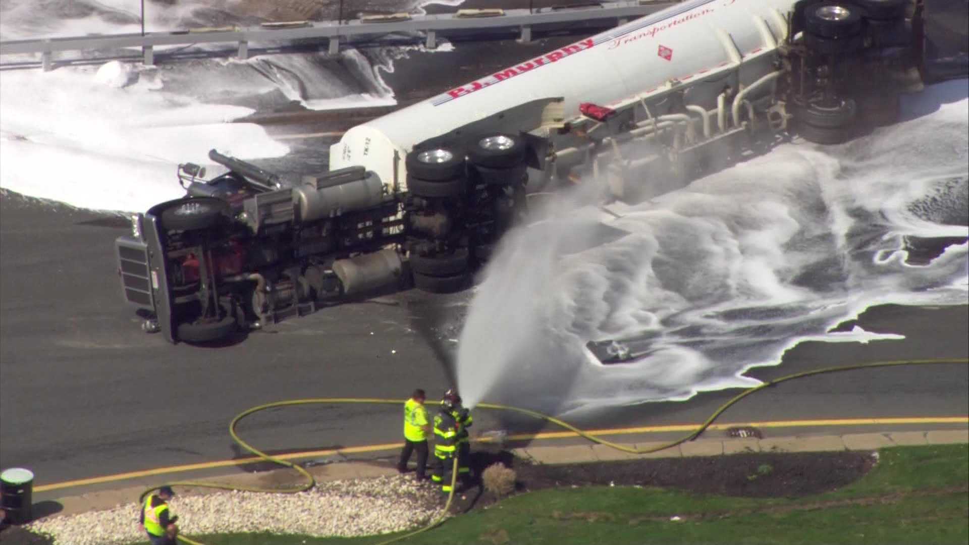 tank truck rollover