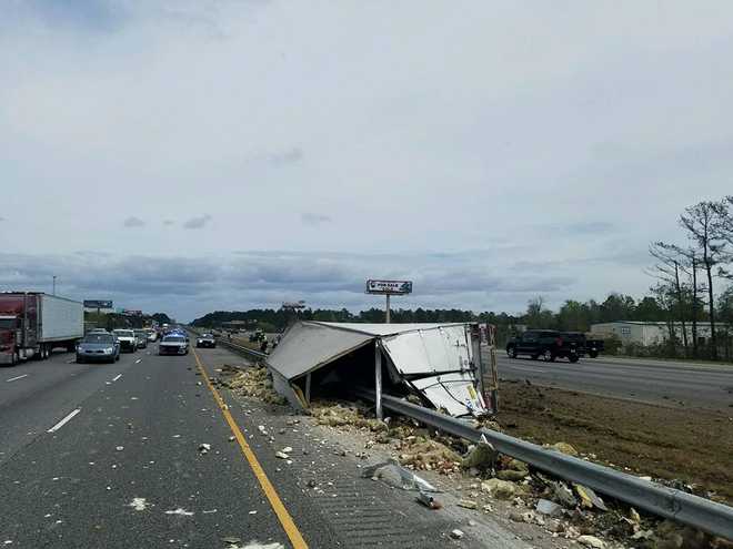 UPDATE: All lanes of I-95 reopen in Richmond Hill after semi crash