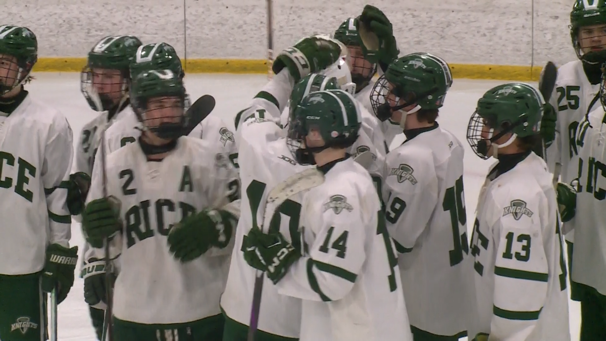 2026 Vermont high school boys' ice hockey playoff bracket