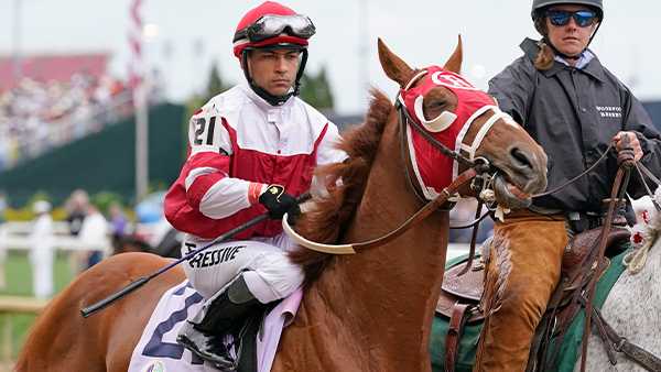 Dan-O's Seasoning sponsors Derby winner Rich Strike at Belmont Stakes