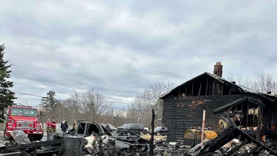Officials Man set fire at Maine home while 3 people were still inside