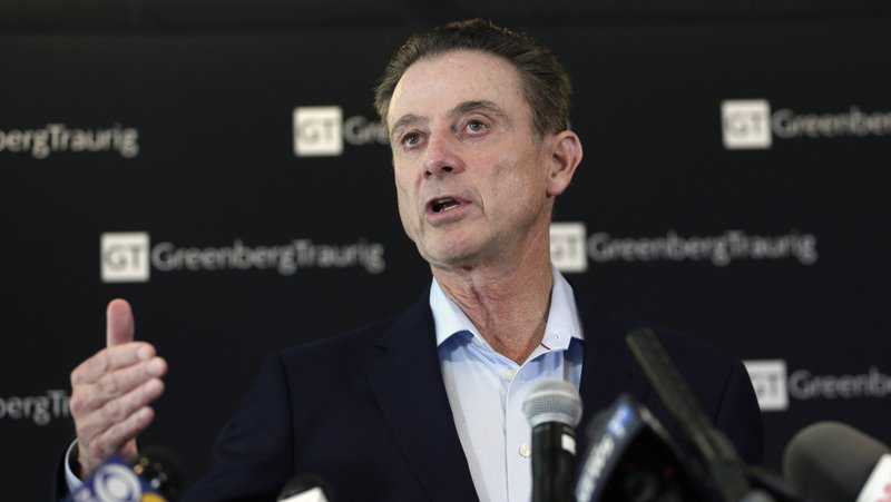 Former Louisville basketball coach Rick Pitino returns to college basketball as Iona coach