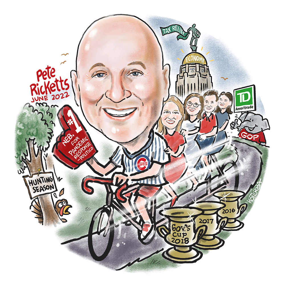 Rickette Omaha's Press Club puts Gov. Pete Ricketts' face on barroom floor - KETV