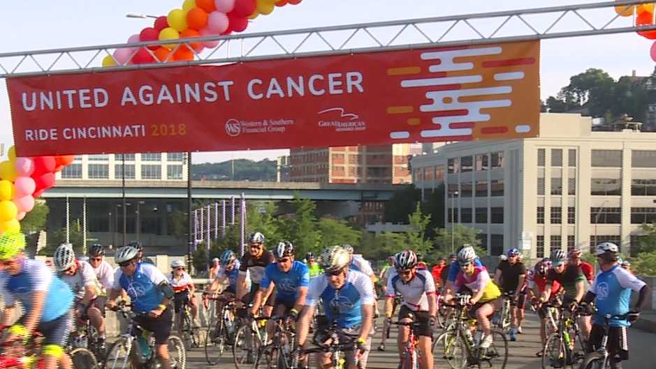 Hundreds hit the road for Ride Cincinnati