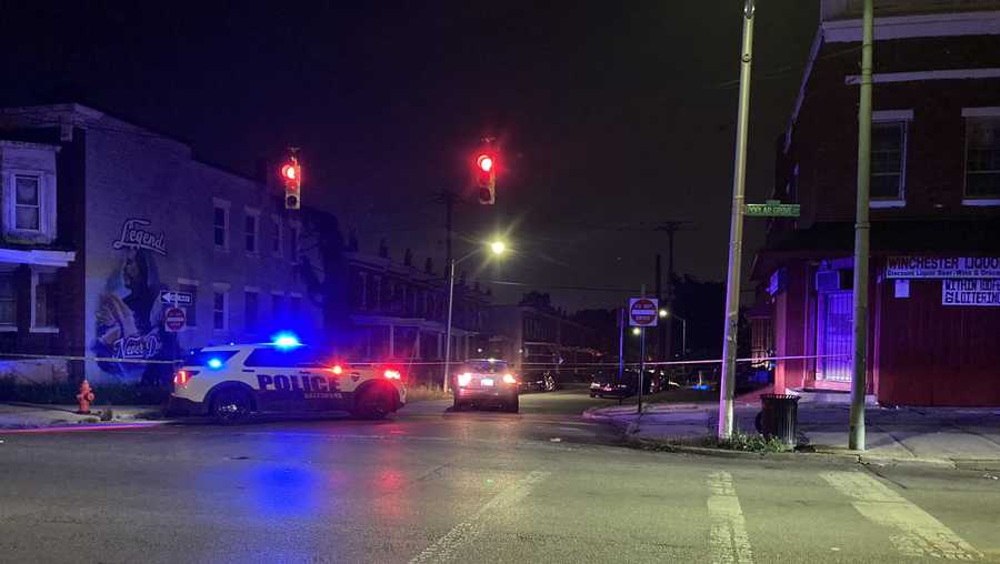 Three teenagers shot in west Baltimore, according to police