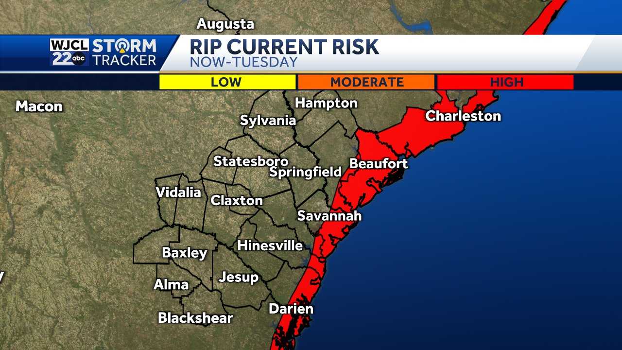 Savannah: Tracking the tropics & rain chances - WJCL