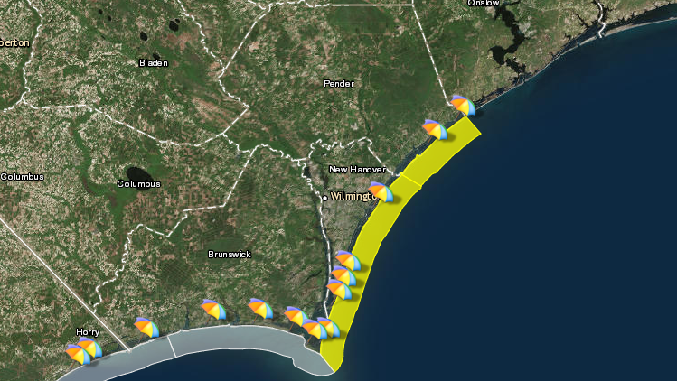 Nc Rip Currents At least 20 rip current rescues on Monday at Carolina, Wrightsville beaches