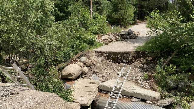 Residents in Ripton start fundraiser to help repair washed-out private roadway - Vimarsana News