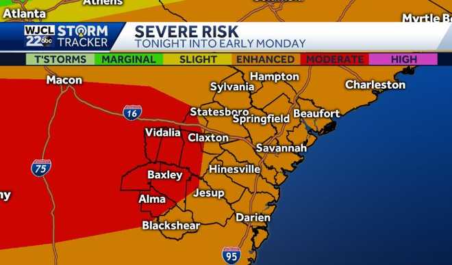 Multiple rounds of high-impact weather expected through Monday