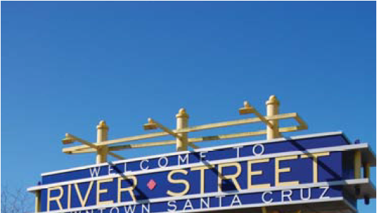 Santa Cruz s iconic River Street sign going into hibernation