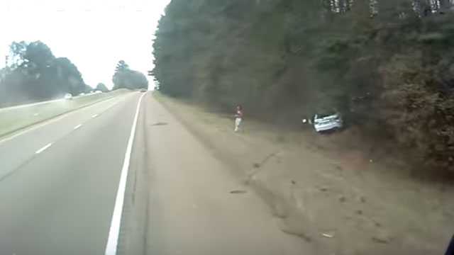 Interstate Road Rage Caught On Camera 