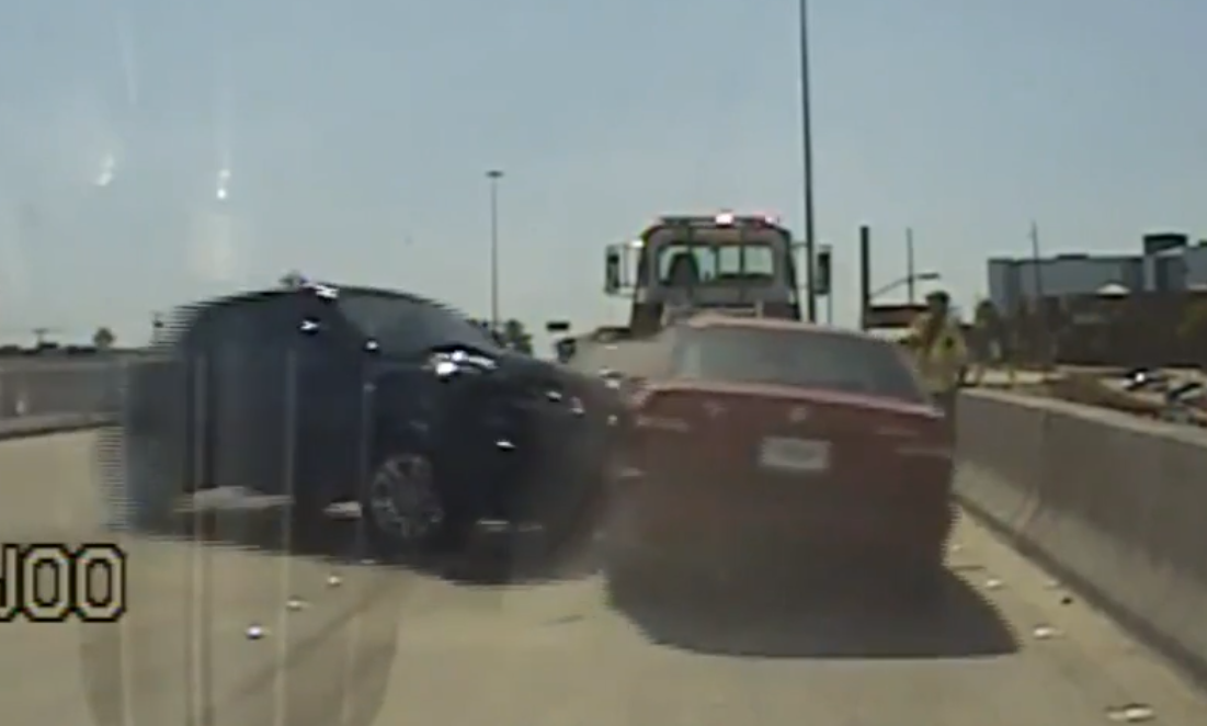 Police Department's Dash Cam Footage Of Crash Reminds Drivers To Move ...