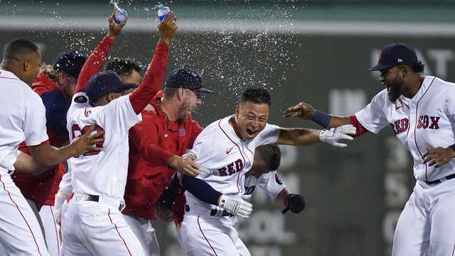 Red Sox beat Rangers with 9th inning comeback - Vimarsana News