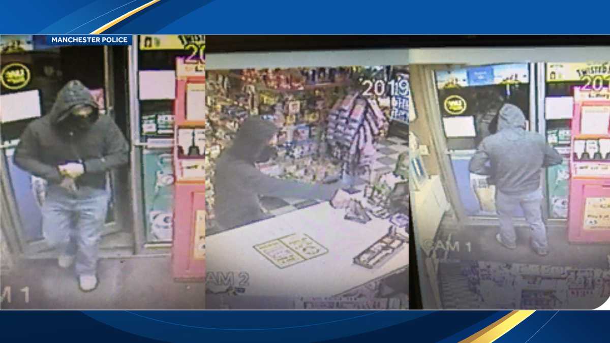 Manchester convenience store robbed at gunpoint, police say