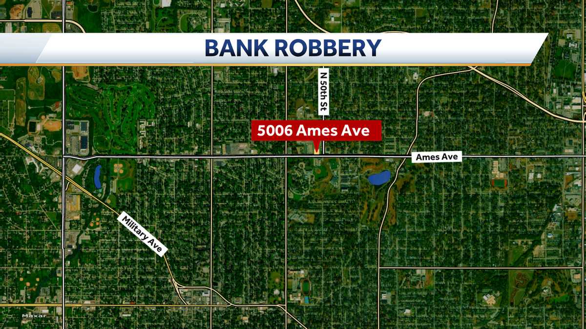 Omaha police search for suspect in robbery at First National Bank