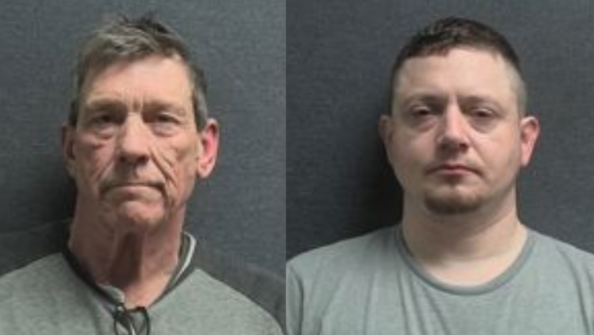 Father, son arrested after armed robbery at northern Kentucky liquor store