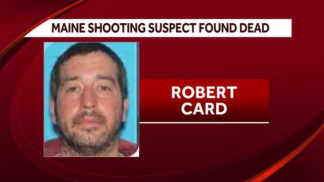 Lewiston, Maine shootings: Robert Card found dead - Vimarsana News