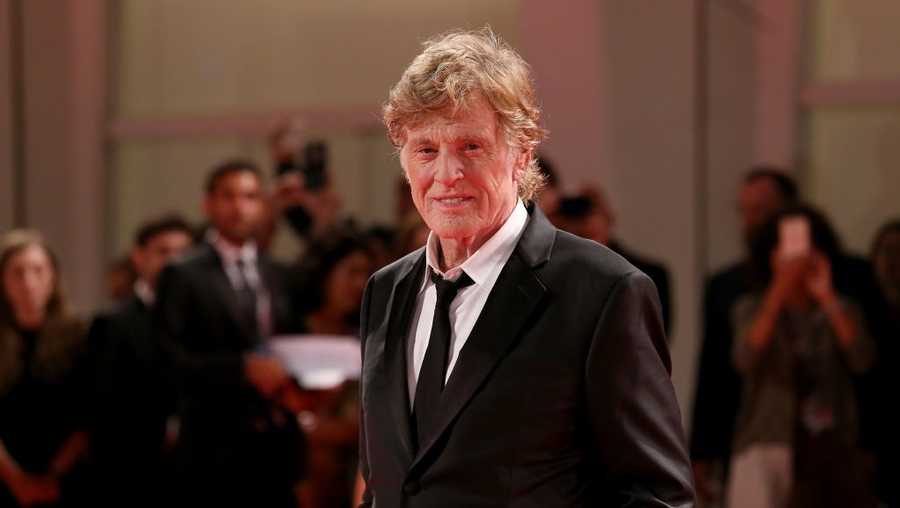 Robert Redford walks the red carpet ahead of the 'Our Souls At Night' screening during the 74th Venice Film Festival at Sala Grande on September 1, 2017 in Venice, Italy.